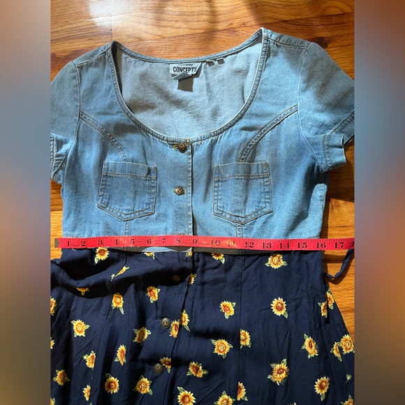 VTG button-down minidress - Picture 5 of 9